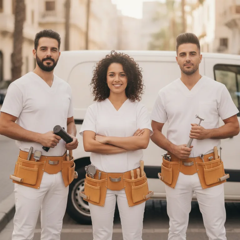 Quiropráctico equipo en Torrelavega